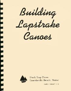 Simmons Lapstrake Canoes Cover