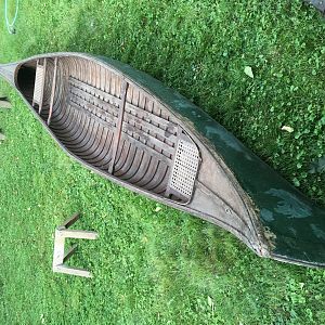 Help IDing old Canoe