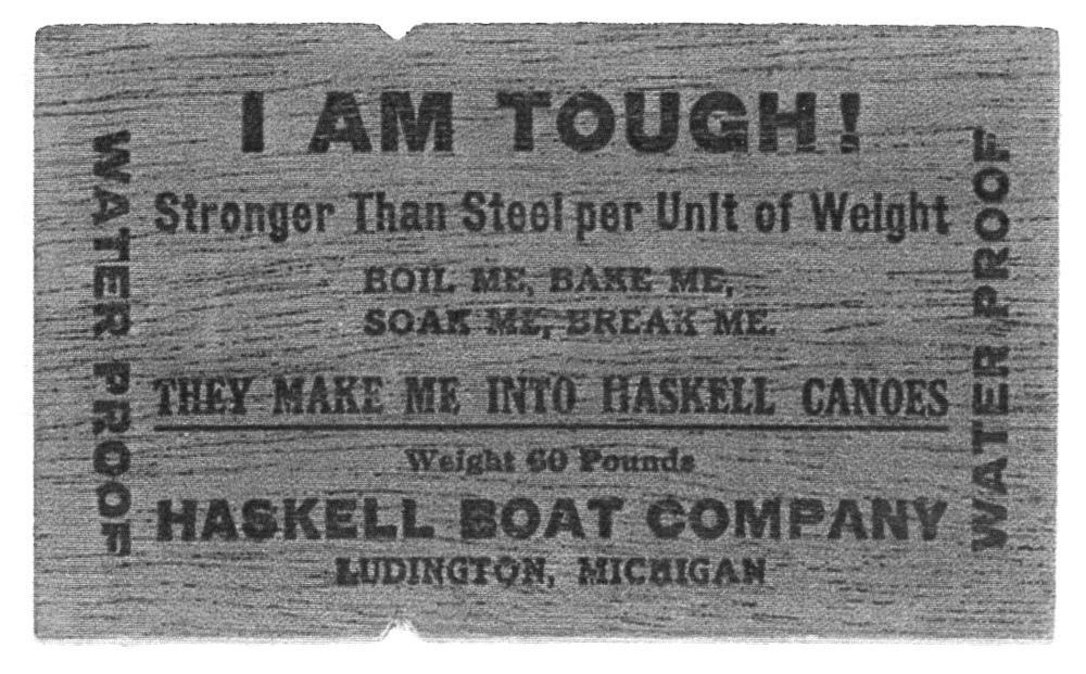Haskell Boat Company Wooden Canoe Heritage Association