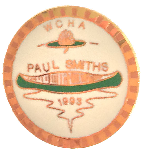 1993 Assembly Pin - Paul Smith's College Wooden Canoe 